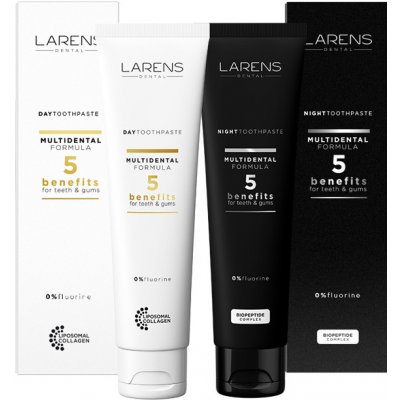 Larens Dental Day & Night Toothpastes Set 2 x 100 ml – Zbozi.Blesk.cz