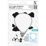 Docrafts Vyřezávací a embosovací šablona Balón ho – Hledejceny.cz