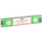 Sai Baba Nag Champa vonné tyčinky Spicy Patchouli 15 g – Hledejceny.cz