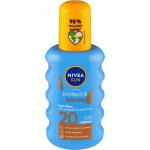 Nivea Sun Protect & Bronze intenzivní spray na opalování SPF20 200 ml – Hledejceny.cz