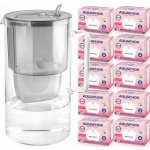 Aquaphor Glass 2,5 l stříbrná / šedá – Zboží Mobilmania