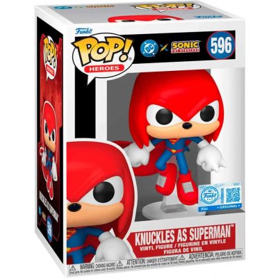 Funko Pop! 596 Sonic the Hedghog Knuckles as Superman – Sleviste.cz