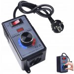 REGULÁTOR NAPĚTÍ VÝKONU TOPNÉHO TĚLESA / OTÁČEK MOTORU 4000W – Hledejceny.cz