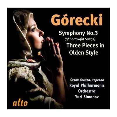 CD Henryk Górecki: Symphony No. 3 "Of Sorrowful Songs" (op. 36) / Three Pieces In Old Style (For Strings)