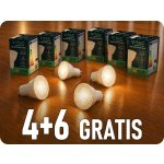 V-TAC GU10 LED ŽÁROVKA 6W, 445LM, 110°, 4+6 studená bílá – Hledejceny.cz