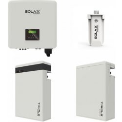 SolaXPower Sol. sestava 10kW měnič Solax X3-Hybrid G4 + 17,4 kWh TRIPLE Power baterie + elektroměr 3F