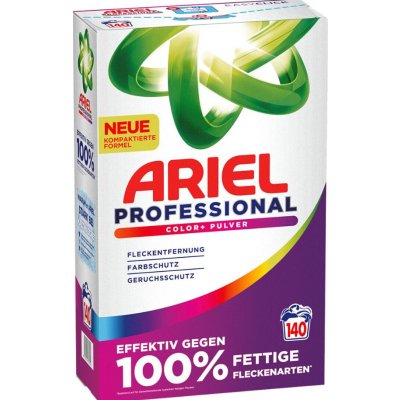 Ariel Professional XXL100% prací prášek na barevné prádlo 140 PD – Zboží Dáma