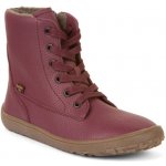 Froddo vyšší kožené zimní bordeaux – Zboží Dáma