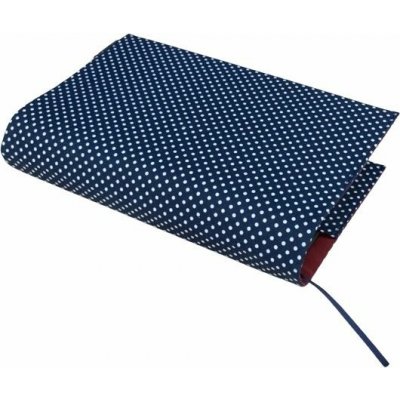Obal na knihu Puntíky na tm.modré 25 x 36 cm – Sleviste.cz