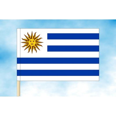 LIBEA, s.r.o. Vlajka Uruguaye Rozměr: 60×90 cm, Uchycení: Návlek na žerď – Hledejceny.cz
