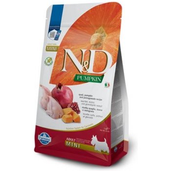 N&D Pumpkin Dog Adult Mini Quail & Pomegranate 2 kg