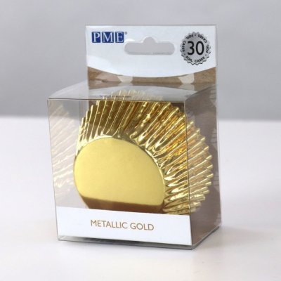 PME Košíčky Zlaté metalické 50x30mm 30 ks – Zboží Mobilmania