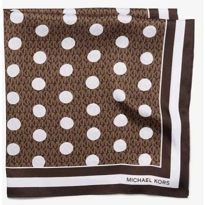 Michale Kors dámský šátek Polka hnědý – Hledejceny.cz