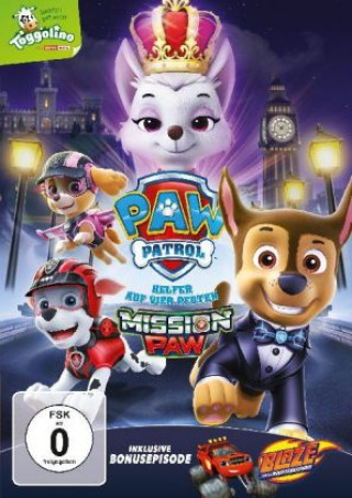 Paw Patrol: Mission Paw DVD