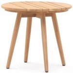 Varaschin Teakový odkládací stolek Lapis, kulatý 50x45 cm, teak – Hledejceny.cz
