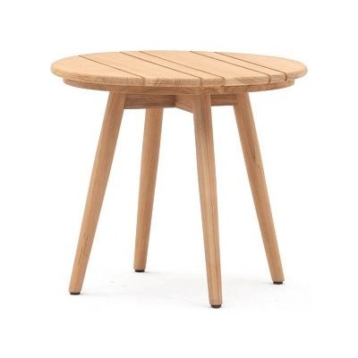 Varaschin Teakový odkládací stolek Lapis, kulatý 50x45 cm, teak – Hledejceny.cz