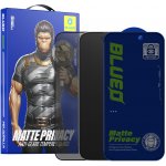 Blueo Anti-Peep Privacy sklo iPhone 15 Pro matná černá 162463 – Zboží Živě