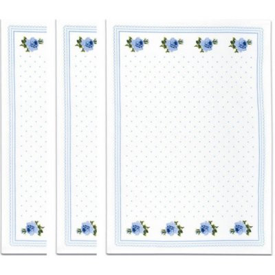 Sleep-well for HOME RŮŽIČKY 50 x 70 cm MODRÉ 3 ks – Sleviste.cz