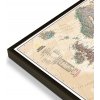 Nástěnné mapy National Geographic Evropa - nástěnná mapa Executive 118 x 92 cm Varianta: mapa v hliníkovém rámu, Provedení: černý rám