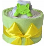 Brumlík plenkový mini dort Lištička zelená – Zboží Dáma