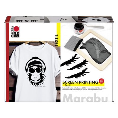 Marabu Screen Printing Set sada sítotisk textil – Hledejceny.cz
