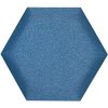 Obraz Scobax Luna Hexagon 6x15 cm modrá