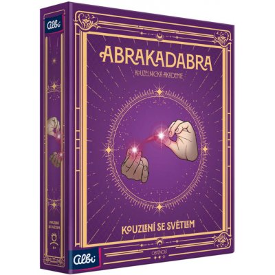 Albi ABRAKADABRA Kouzlení se světlem – Hledejceny.cz