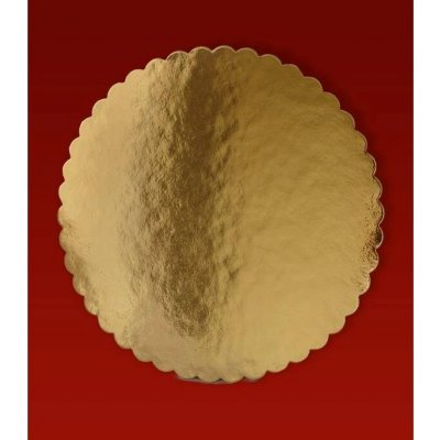 Dortová podložka průměr 28cm zlatá Monaco – Zboží Dáma