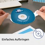 Avery Zweckform L6015-25 CD/DVD etikety 50 ks průměr 117 mm bílé – Zboží Dáma