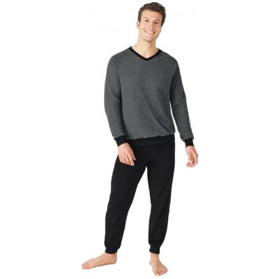 Townland 311 pánské pyžamo dlouhé černé – Hledejceny.cz