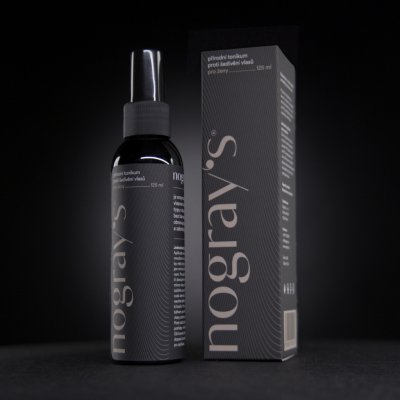 Nogray's přírodní vlasové tonikum proti šedinám pro ženy 125 ml – Sleviste.cz