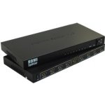 CABLE HDMI splitter 1-8 portů kovový s napájecím adaptérem, 3D, FULL HD KHSPLIT8B – Zbozi.Blesk.cz