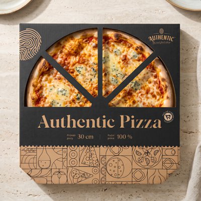 Authentic Pizza sýrová 390g