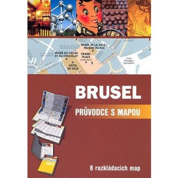 Brusel Průvodce s mapou