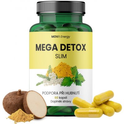 MOVit Mega Detox SLIM 60 kapslí – Hledejceny.cz