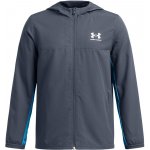 Under Armour UA B Rival Wvn Jacket 1390154-044 šedá – Sleviste.cz