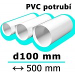 Mikawi Kulaté ventilační potrubí 100 mm x 500 mm 59-0147 – Sleviste.cz