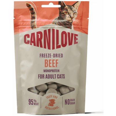 Carnilove Cat Freeze Dried Beef 40 g – Hledejceny.cz