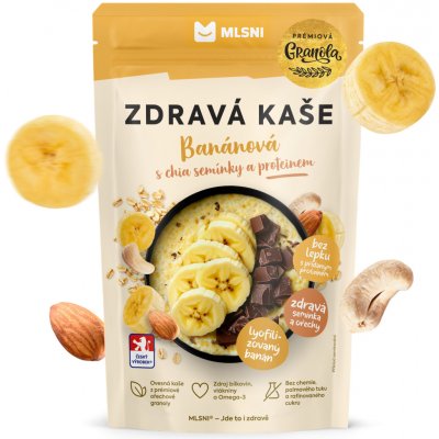 Mlsni Zdravá kaše s proteinem 250 g – Zboží Dáma