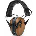 Elektronická sluchátka M300A, Earmor, coyote brown – Hledejceny.cz