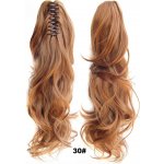 Girlshow Culík, cop na skřipci vlnitý, 50 cm 30 (světlý kaštan) – Zboží Mobilmania