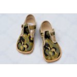 Beda barefoot 060010/W bačkorky chlapecké ARMY – Zboží Dáma