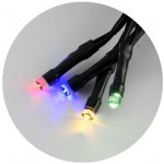 HADEX Vánoční řetěz 100LED 10,80 m COLOR Trixline – Hledejceny.cz