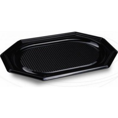 Wimex 74935 Podnos rPET oválný černý 35 x 24,7 cm – Sleviste.cz