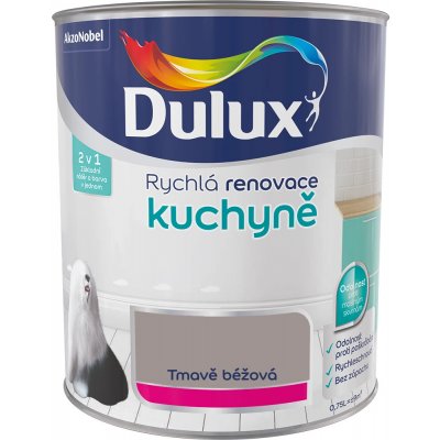 Dulux rychlá renovace kuchyně 0,75 l tmavě béžová – Sleviste.cz