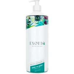 Exotiq Body to Body masážní olej neutral 1 l