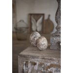 Dekorace vintage vejce se šedými květy Mell French S - Ø 9*12 cm – Hledejceny.cz