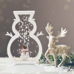 Aga Dekorativní vánoční LED lampa Sněhulák STK19997 – Hledejceny.cz
