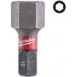 Milwaukee 4932430899 Šroubovací bity SHOCKWAVE IMACT DUTY HEX 10.0 x 25 mm 2ks – Zboží Dáma