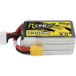 Tattu Akumulátor R-Line verze 3.0 1300mAh 22,2V 120C 6S1P XT60